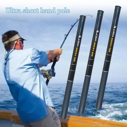 Ultralight Telescopic Fishing Rod Carbon Fiber Stream Lake Hand Pole Carp Feeder Portable Fishing Rods Tackle