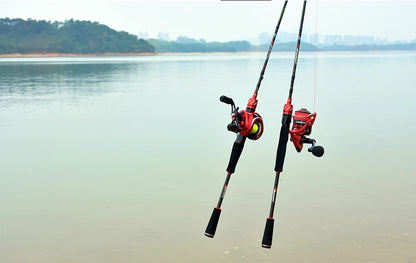 BIUTIFU Spinning Casting Fuji Lure Mini Traveller Rock Fishing Rod 3.0/2.4/2.1/1.8m T800Carbon Baitcasting Ultralight Fast 5-42g