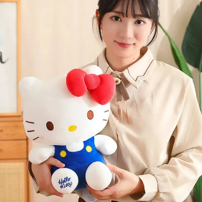 Hello Kitty Plush Toy Sanrio Plushie Doll Kawaii Hello Kitty Stuffed Animals Hello Kitty Cushion Sofa Pillow Home Decor Kid Gift