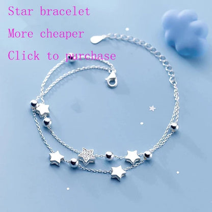 VENTFILLE 925 Sterling Silver Diamond-Studded Butterfly Bracelet Women's Fashion Temperament Flower Adjustable Bracelet