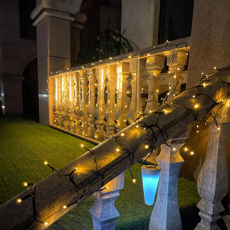 110V 220V Decorative String 50M 100M Led Fairy Lights Holiday Outdoor Lamp Garland For Tree Wedding Party Decoration