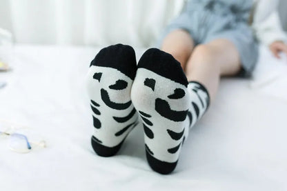 1 Pair Women's Cartoon Casual Cotton Harajuku  Skateboard Socks