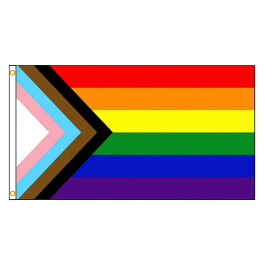 90x150CM LGBT Rainbow Flag Gay Pride Banner Hanging Flag for Decoration
