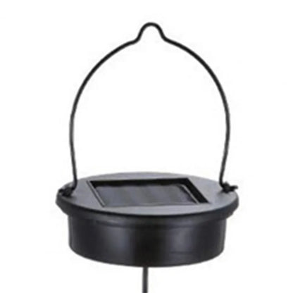 Outdoor Water Drop Shaped Solar Projection Light Waterproof Hollowed-out For Garden Patio Stair Fence Street Landscape Balcony O