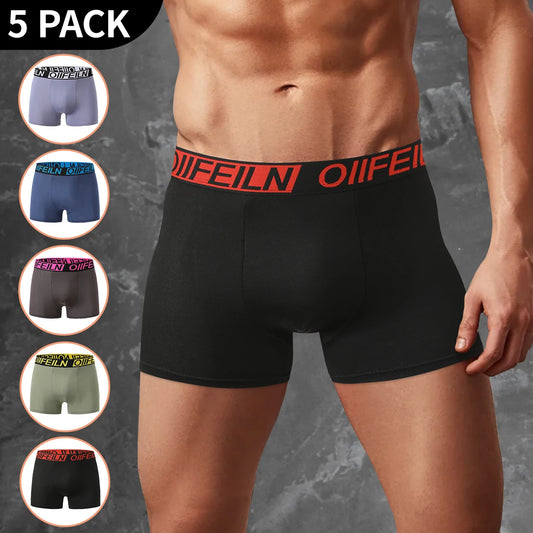 10 Men's Boxer Underwear Black Gold Random Soft And Comfortable Skin-friendly Joker Four Seasons Selling Adolescent Shorts