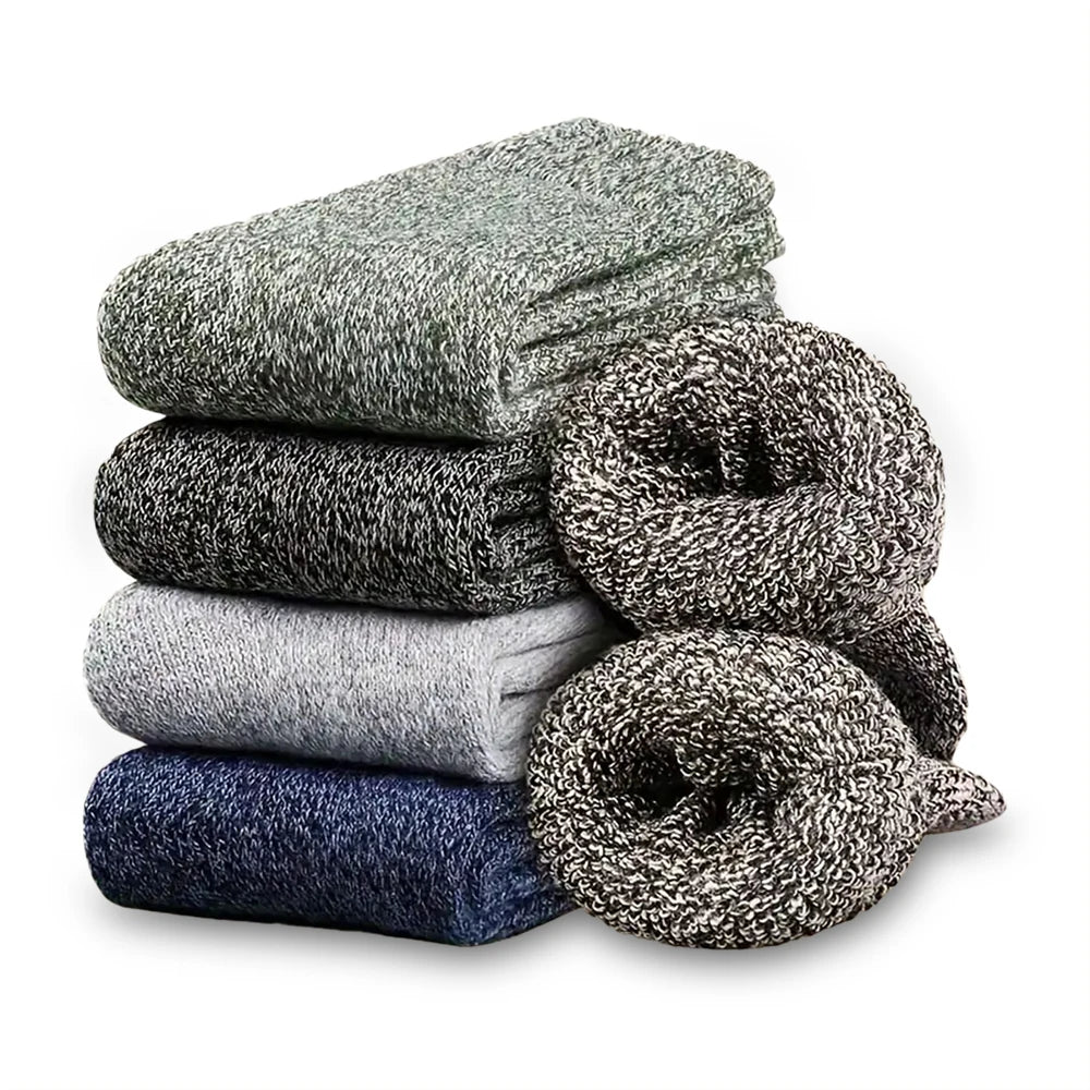 3/5 Pairs Men Solid Color Socks Are Fashionable Simple Versatile Winter Socks Are Soft Comfortable Lightweight Casual In Length