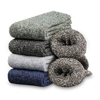 3/5 Pairs Men Solid Color Socks Are Fashionable Simple Versatile Winter Socks Are Soft Comfortable Lightweight Casual In Length