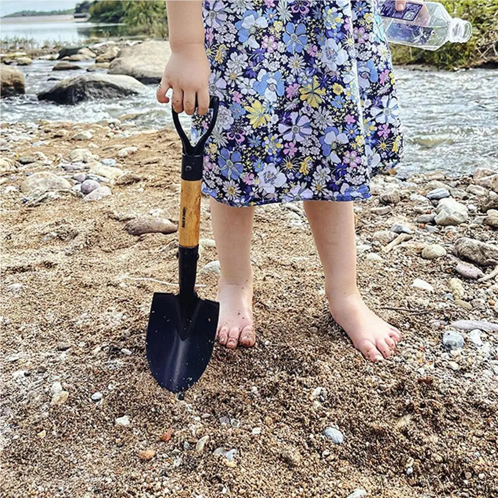 Digging Shovel Manganese Steel Shovels Kids Trowel Waterproof Rustproof Garden Scoop for Beach Camping Outdoor  Large