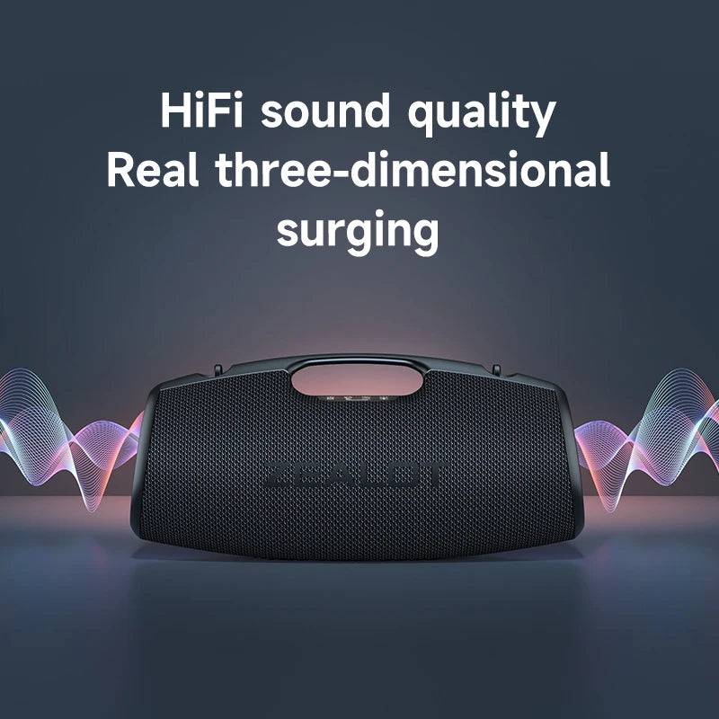 ZEALOT-S78 120W Portable Bluetooth Speaker Outdoor Party Speaker Big Loud Speaker Excellent Bass Performace Hifi speaker