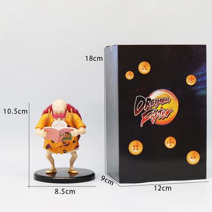 Dragon Ball Z Anime Figure Fashion Style Version Master Roshi Kame Sennin PVC Collection Decoration Action Figurine Toy Kid Gift