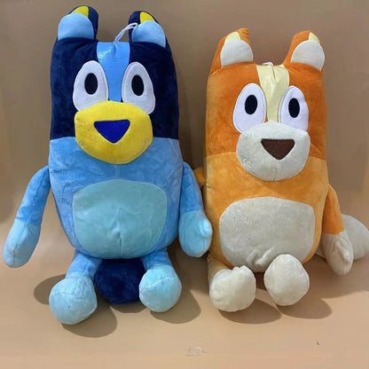 17/28/40cm Bluey & Bingo Family Plush Toys - Cartoon Dog Animals Stuffed Soft Plush Dolls Perfect For Birthday & Christmas Gifts
