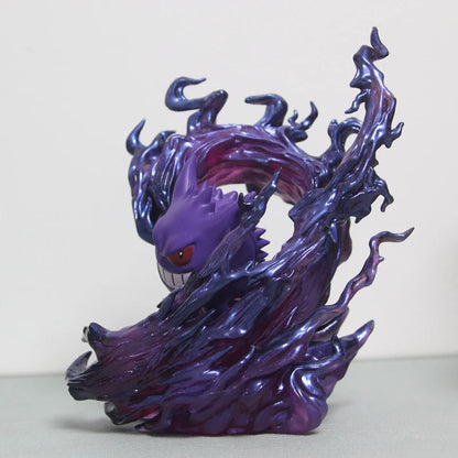 Pokemon Gengar Anime Figure Sun Snorlax Ghost Claw Action Figurine 18cm Pvc Statue Model Desk Decoration Collection Toy Kid Gift