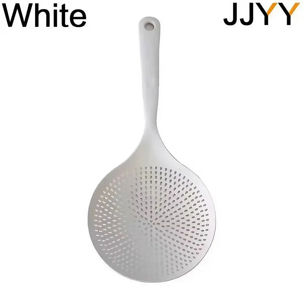 Large Colander Kitchen Large Noodle Spoon Long Handle Spoon High Temperature Non-stick Pan Colanders Strainers Kitchen Utensils