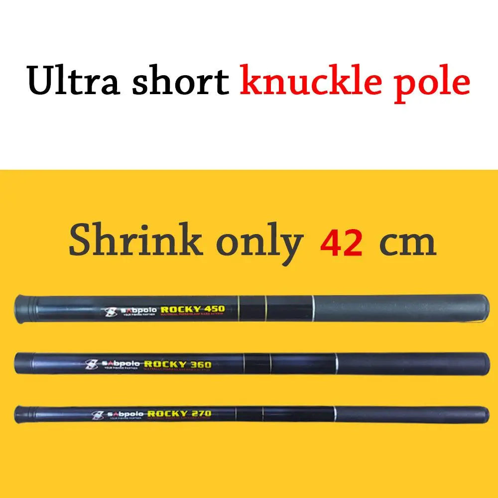 Ultralight Telescopic Fishing Rod Carbon Fiber Stream Lake Hand Pole Carp Feeder Portable Fishing Rods Tackle
