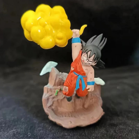 9cm Anime Dragon Ball Figures Evil Containment Wave Son Goku Action Figure Super Saiyan Pvc Statue Collectible Model Toys Gift