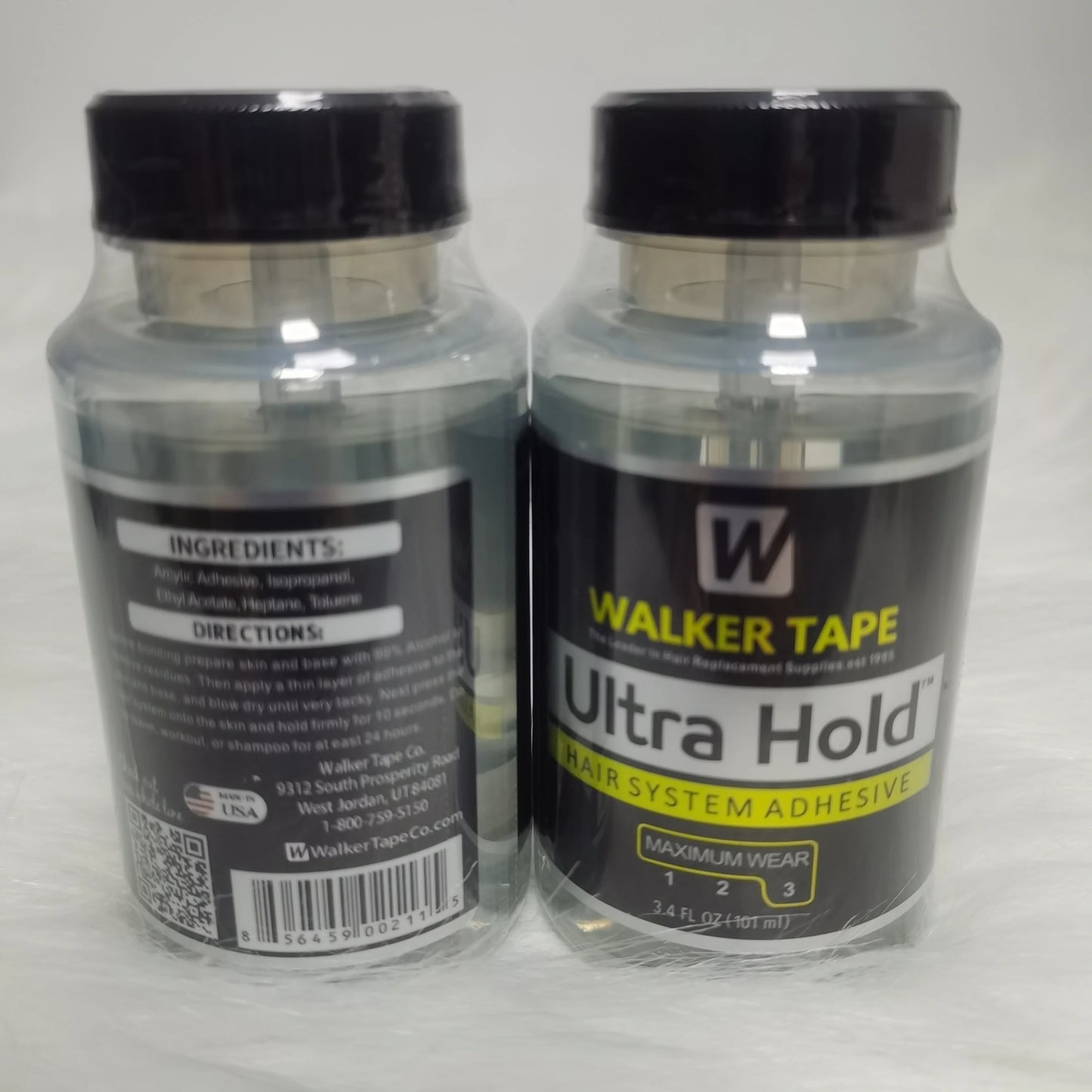 Ultra Hold Wig Glue Waterproof Hair Glue With Brush+Lace Remover For Toupe/Lace Wig/Closure Invisible Hair System Adhesive