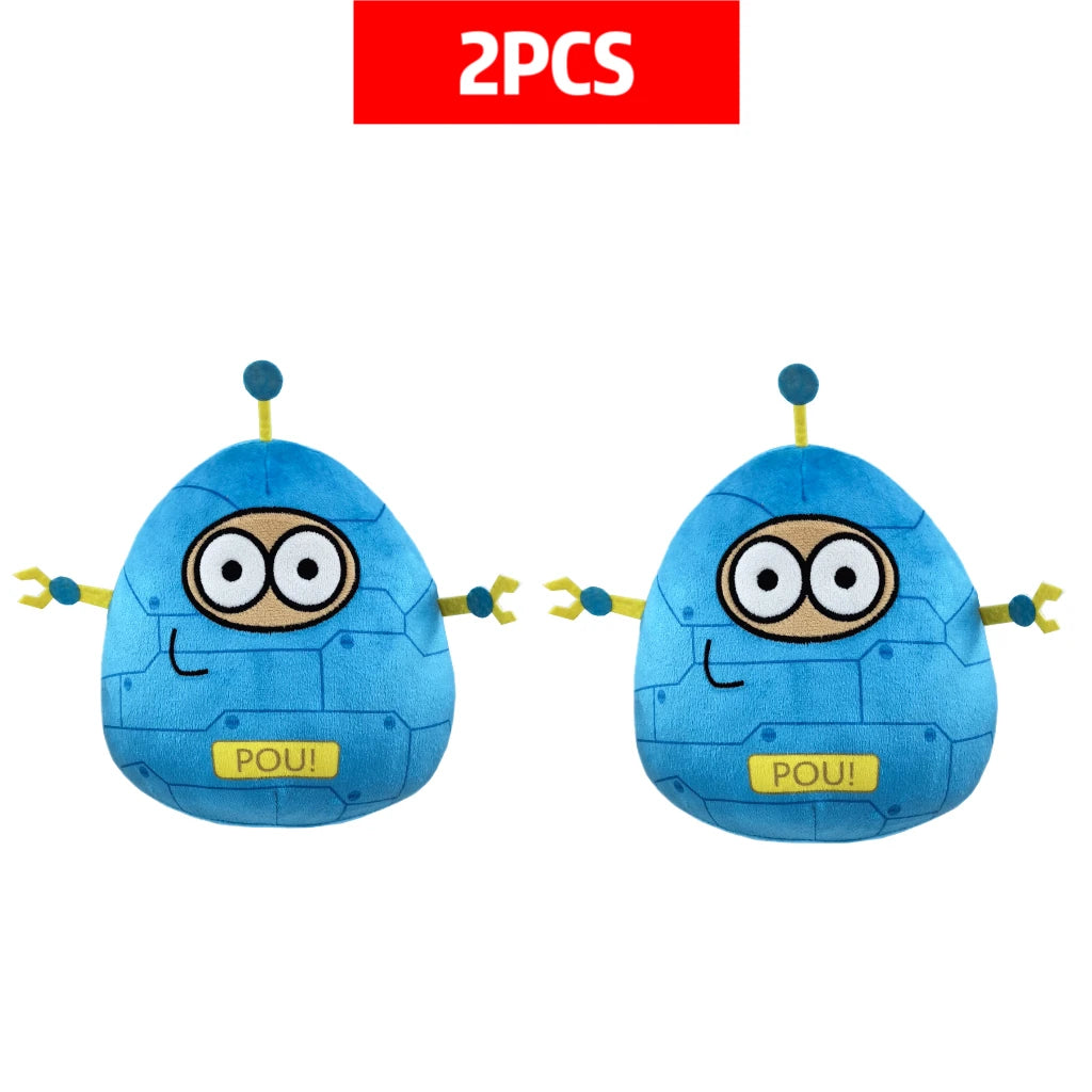 1/4Pcs My Pet Alien Pou Plush Toy Kawaii Alien Pet Doll Cute Pou Stuffed Toys Soft Pillow Plush Animal Gift Toys For Kids Girls