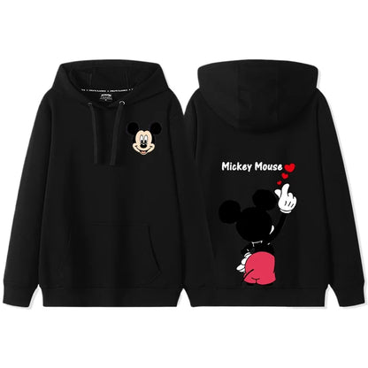 Anime Cartoon Disney Donald Duck Daisy Duck Couple Hooded Hoodie Women's Autumn/Winter Coat hoodie  sweatshirt  anime hoodie