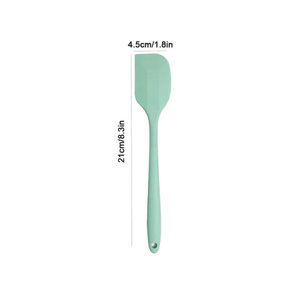 Silicone cream spatula Non-stick butter spatula Heat-resistant kitchen baking tools DIY cake baking tools
