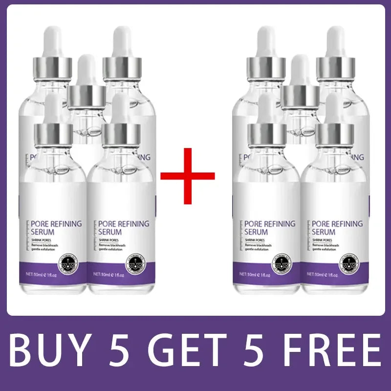 Pore Shrinking Serum Face Removing Large Pores Tightening Repairing Facial Pore Minimizing Essence Skin Care Beauty Firm skin