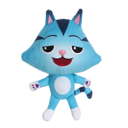 New Gabby Dollhouse Plush Toy Mercat Cartoon Stuffed Animals Smiling Cat Car Cat Hug Gaby Girl Dolls Kids Birthday Gifts