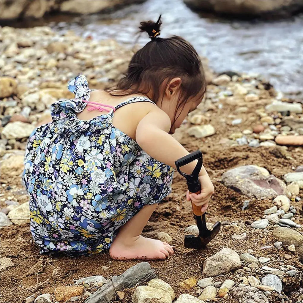 Digging Shovel Manganese Steel Shovels Kids Trowel Waterproof Rustproof Garden Scoop for Beach Camping Outdoor  Large