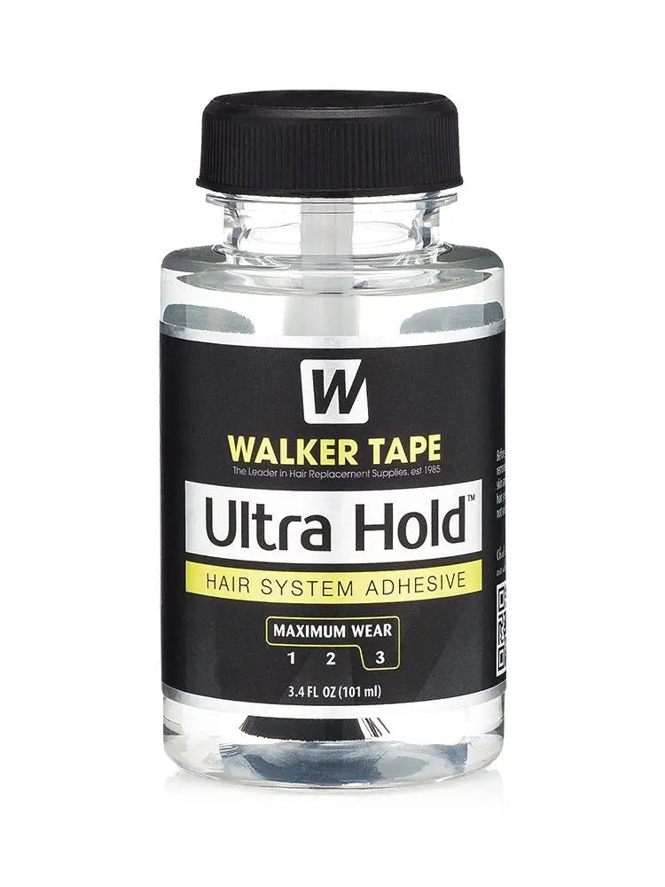 Ultra Hold Brush-on Liquid Bond Hair System Adhesive Silicone Glue For Lace Wig/Toupee/Closure/Beard 3.4/1.4/0.5OZ
