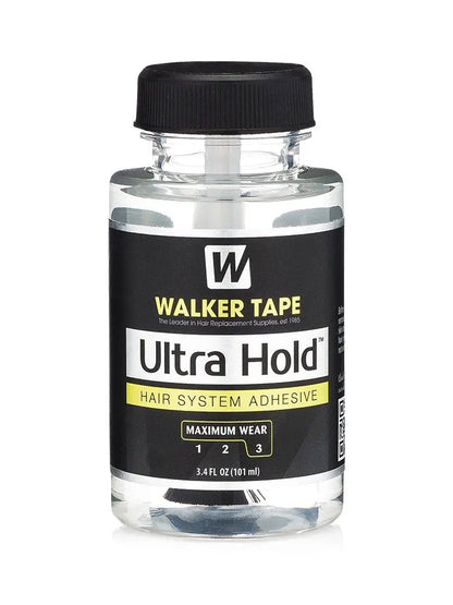 Ultra Hold Brush-on Liquid Bond Hair System Adhesive Silicone Glue For Lace Wig/Toupee/Closure/Beard 3.4/1.4/0.5OZ