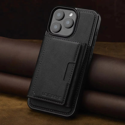 Detachable Wallet Case For iPhone 16 Pro Max 15 14 Plus 13 12 11 XS XR X 7 8 SE 2022 2020 2024 For MagSafe Card Holder Cover