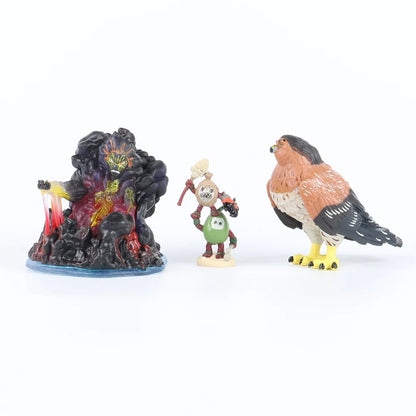 6/10Pcs Set Disney Movie Moana Figure Dolls Set Demigod Maui Moana Waialiki Heihei Action Figure Model Kids birthday Gift