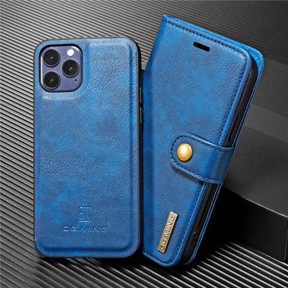 Detachable Magnetic Leather Phone Case for IPhone 16 Pro Max 15 12 13 11 14 Plus XS XR X SE 2022 Wallet Card Holder Cover Coque
