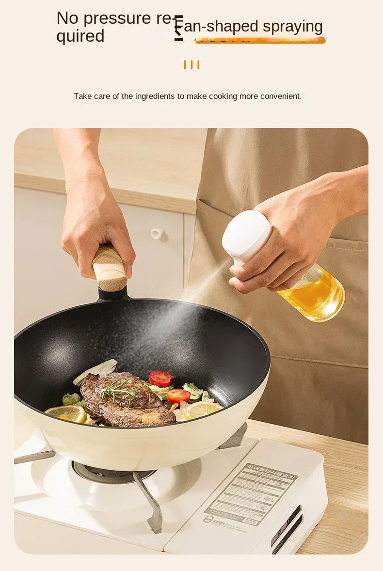 Oil Spray for Cooking Olive Oil Dispenser Bottle Sprayer Mist-Reusable Food Grade Oil Vinegar Spray Bottle Kitchen Accessories