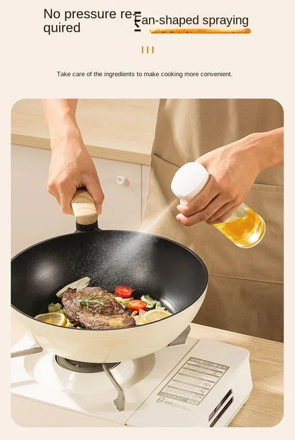 Oil Spray for Cooking Olive Oil Dispenser Bottle Sprayer Mist-Reusable Food Grade Oil Vinegar Spray Bottle Kitchen Accessories