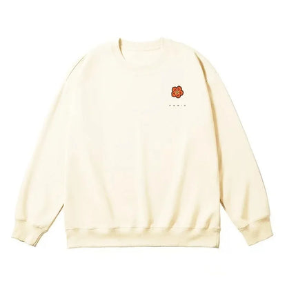 Autumn/Winter  Korean Version Best Seller Tops Cotton Hoodie Brand Flowers Printing Quality  Women Lover Long Sleeve Tracksuit