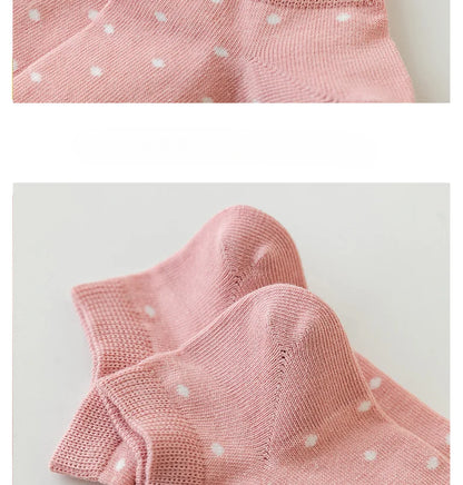 5 Pairs Lolita Japanese Woman Cute White Short Socks Set Girl Spring Summer Sweet Ruffle Lovely Cotton Socks For Women