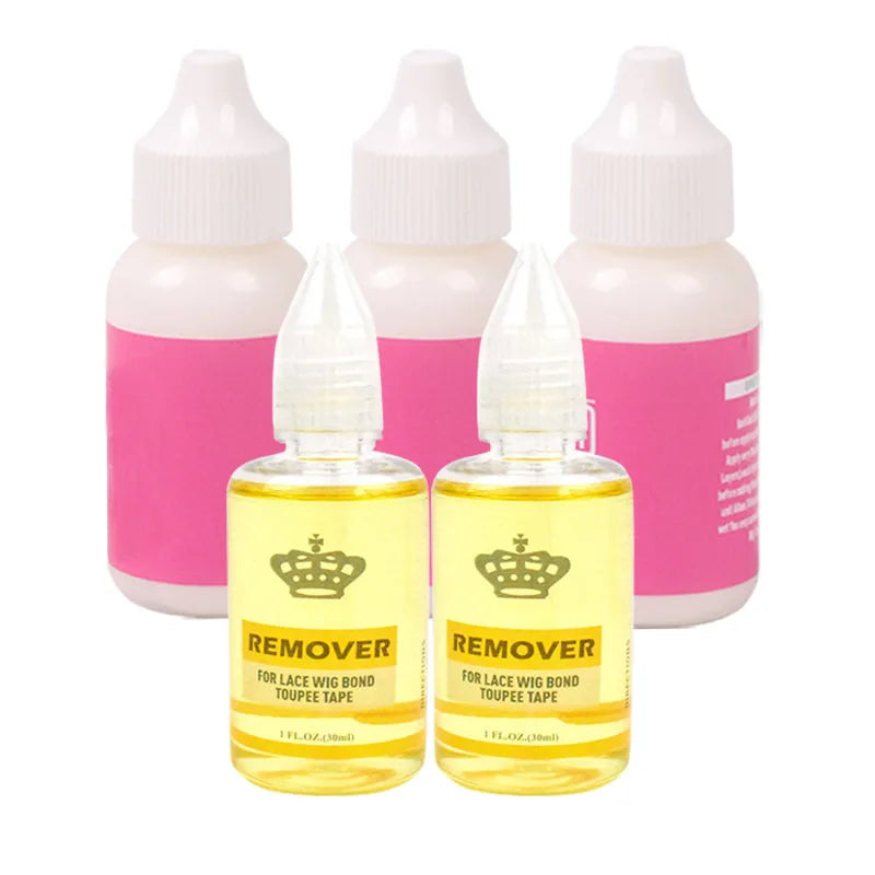 Strong Keep Wig Glue Waterproof Extra Hold Super Sticky And Sweatproof Front Lace Wig Glue White Color Cold Glue For Wigs