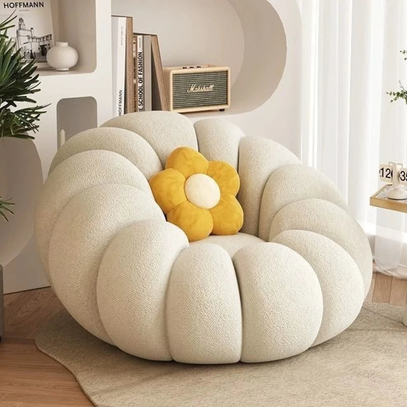 Living Room Angle Sofa Lazy 1 Person Corner Bedroom Sofas Single Relaxing Luxury Aesthetic Sofas Modern Cheap Home Furniture