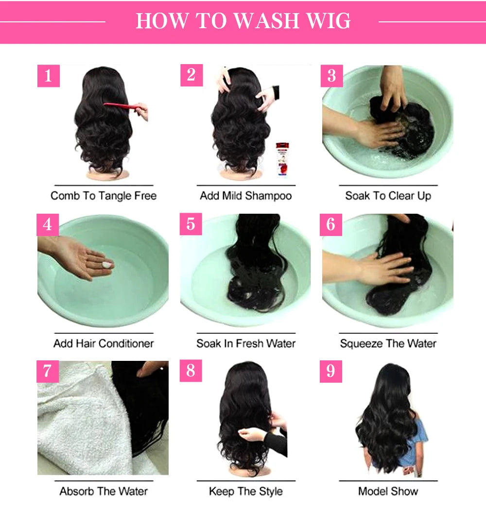 200% Body Wave Wig Burgundy 99J Lace Front Wig 13x4 13x6 HD Lace Frontal Wig Human Hair Pre Plucked 99j Red Colored Wig