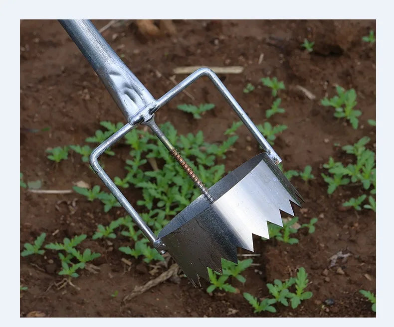 Durable Metal Film Puncher Vegetable Planting and Transplanting Agricultural Film Breaker Plastic Films Puncture Gardening Tool