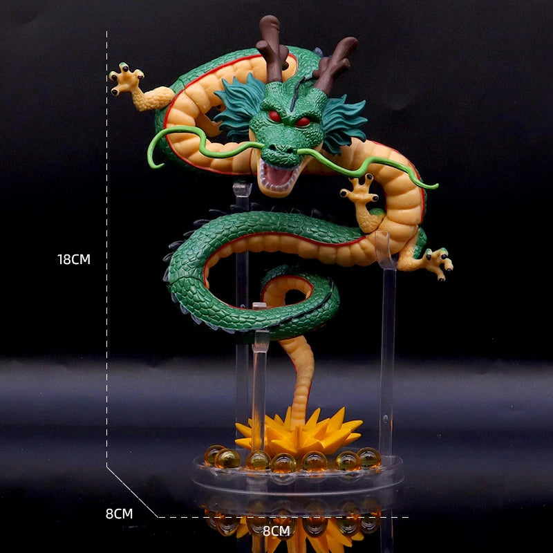 Anime Dragon Ball Z Shenron Figure Toys DBZ Summon Shenron Scene Action Collectible Figurines PVC Model Dolls BIrthday Gifts