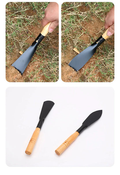 Multifunctional Garden Tool Shovel Dig Wild Vegetables Drive Sea Plant Flowers Shovel Soil Thickening Iron Hoe Weeding Shovel