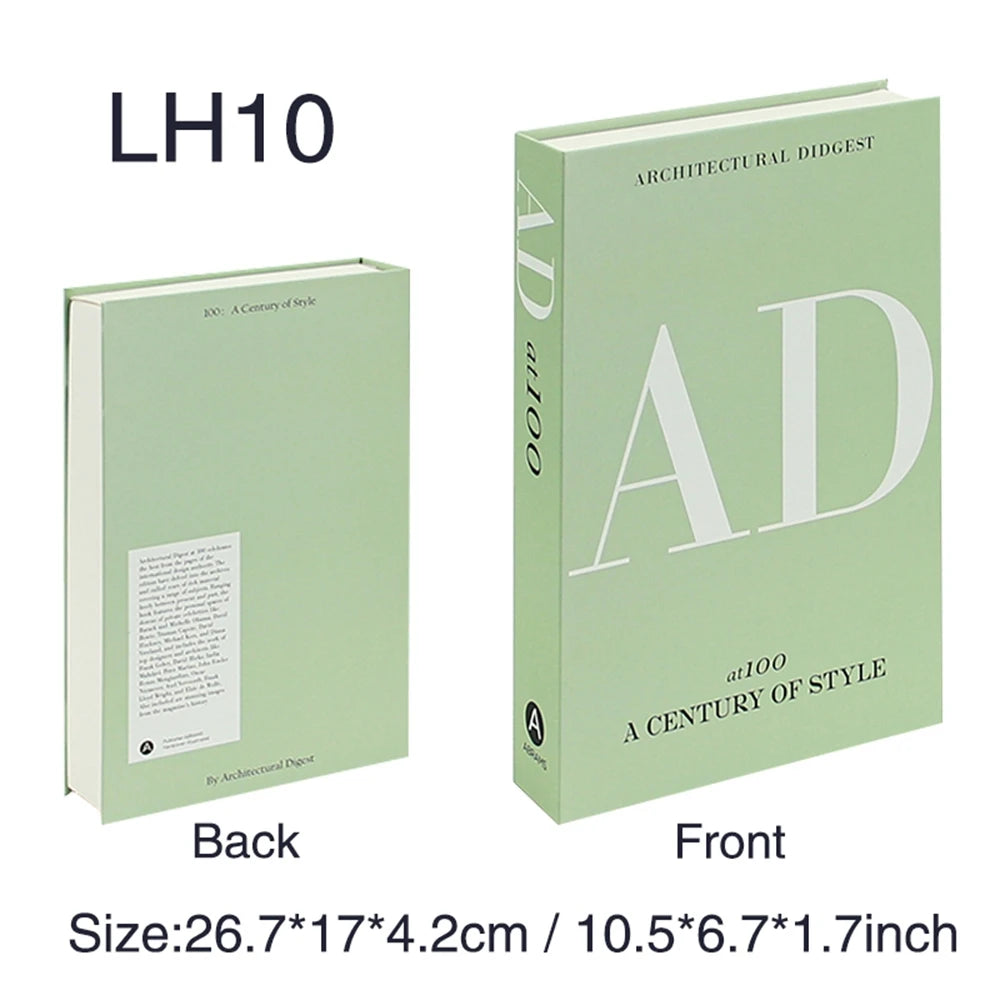 Luxury Fake Books Home Decoration Accessories for Living Room Fashion Home Decor Prop Books Simple Nordic Coffee Table Books