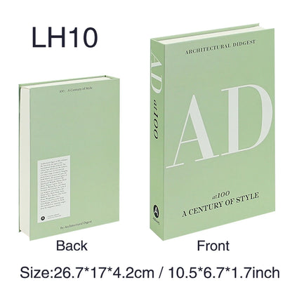 Luxury Fake Books Home Decoration Accessories for Living Room Fashion Home Decor Prop Books Simple Nordic Coffee Table Books