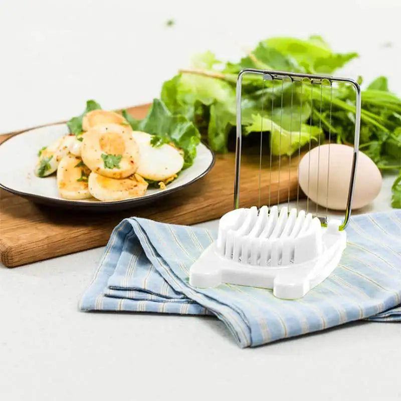 Kitchen Accessories Egg Slicers Chopper Stainless Steel Fruit Salad Cutter Egg Tools Manual Food Processors Kitchen Tool Gadgets