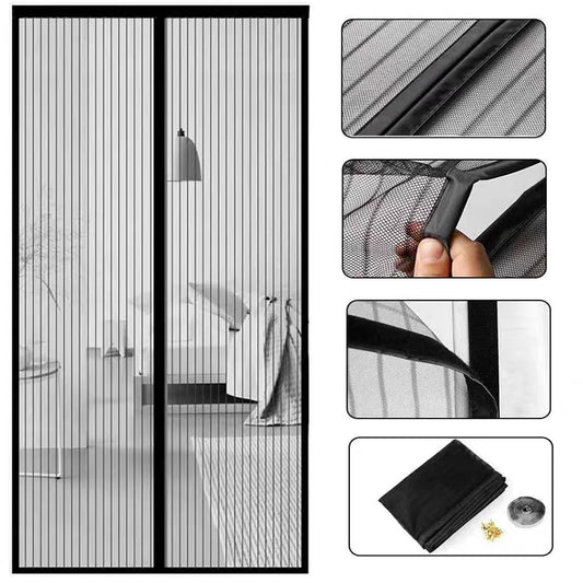 Anti-mosquito Curtain Mosquito Netss for Window Fly Screen Automatic Closing Door Household Ventilation Curtains Magnetic Net