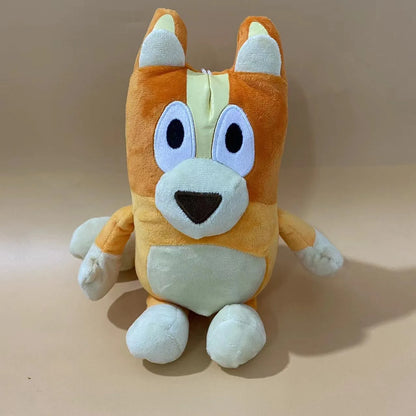 17/28/40cm Bluey & Bingo Family Plush Toys - Cartoon Dog Animals Stuffed Soft Plush Dolls Perfect For Birthday & Christmas Gifts