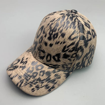 Cool Kpop Serpentine Letter Vegan leather Men Women Baseball Hats Cotton Fashion Breathable Streetwear Funny Sport Hip Hop Caps