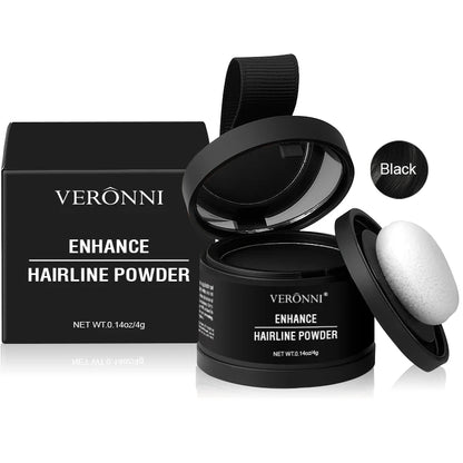 Hair Line Powder 4g Black Root Cover Up Natural Instant Waterproof Hairline Shadow Powder Hair Concealer Coverage 14 color