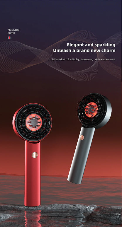 Electric Massage Comb Red light massage comb Scalp Massager for Hair Growth Essence Liquid Nursing Introduced into Scalp