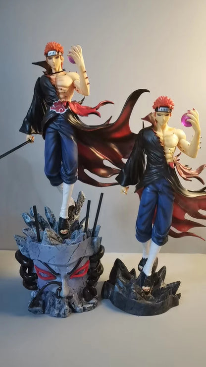 29cm Classic Naruto Pain Figurine Gk Action Figures Model PVC Statue Collectible Decoration Desktop Ornament Birthday Toys Gift